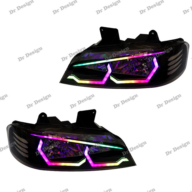 چراغ جلو اسپرت پارس طرح بی ام و فولکالر