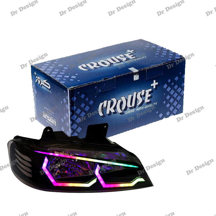 چراغ جلو اسپرت پارس کروز طرح بی ام و فولکالر