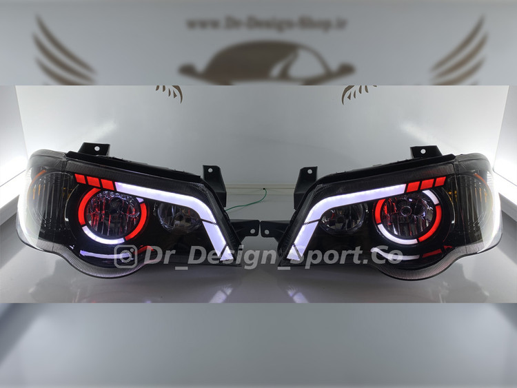 چراغ جلو اسپرت پراید 132 و 111 مدل پازل