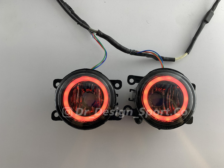 مه شکن اسپرت مدل حلقه نعون قرمز