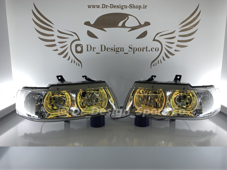 چراغ جلو اسپرت سمند طرح یو انبه ای