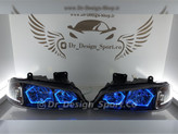 چراغ جلو اسپرت پارس مدرن طرح Bmw آبی یخی داخل مشکی