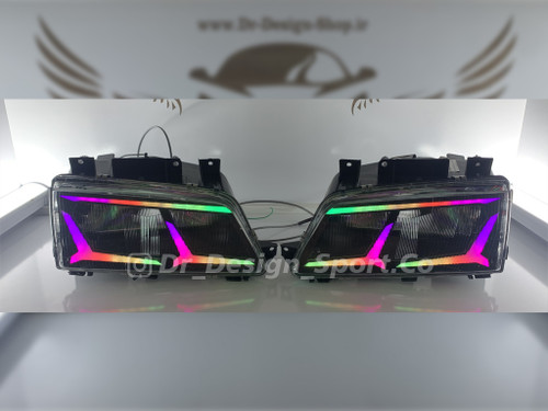 چراغ جلو اسپرت 405 طرح اونتادور فولکالر