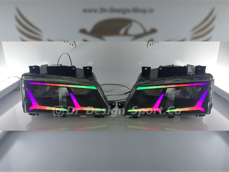 چراغ جلو اسپرت 405 طرح اونتادور فولکالر