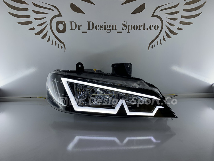 چراغ جلو اسپرت پارس طرح ام سفید