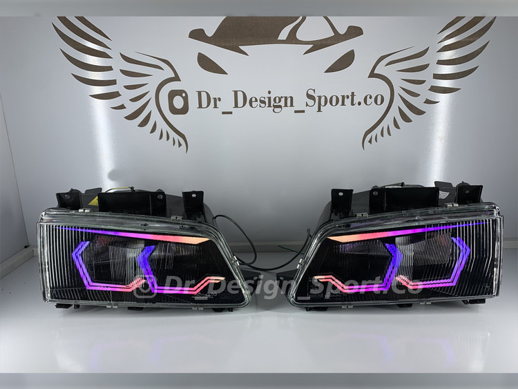 چراغ جلو اسپرت 405 طرح هگزا فولکالر