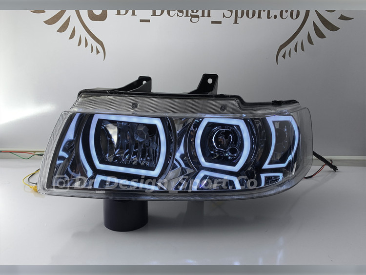 چراغ جلو اسپرت سمند سفید طرح جدید کلاسیک