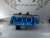 چراغ جلو اسپرت سمند آبی یخی طرح جدید کلاسیک