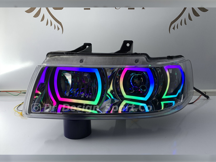 چراغ جلو اسپرت سمند فولکالر طرح جدید کلاسیک