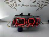 چراغ جلو اسپرت سمند قرمز طرح جدید کلاسیک
