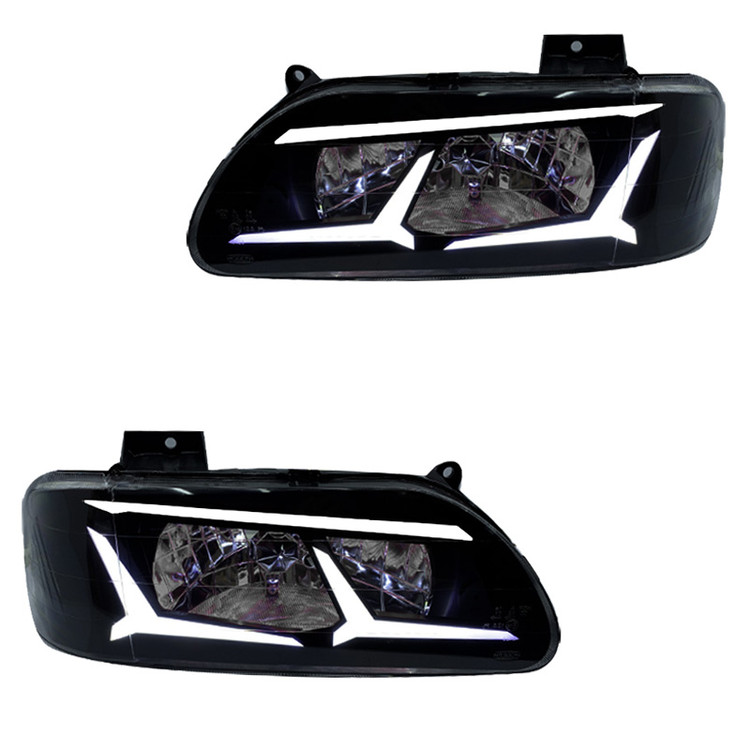 چراغ جلو اسپرت پراید 131 (صبا) مدل Aventador برند مدرن | بسته 2 عددی