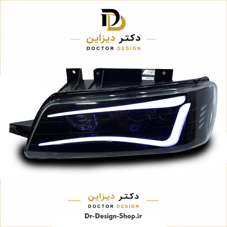 چراغ جلو اسپرت پژو 405 مدل Camaro برند مدرن | بسته 2 عددی