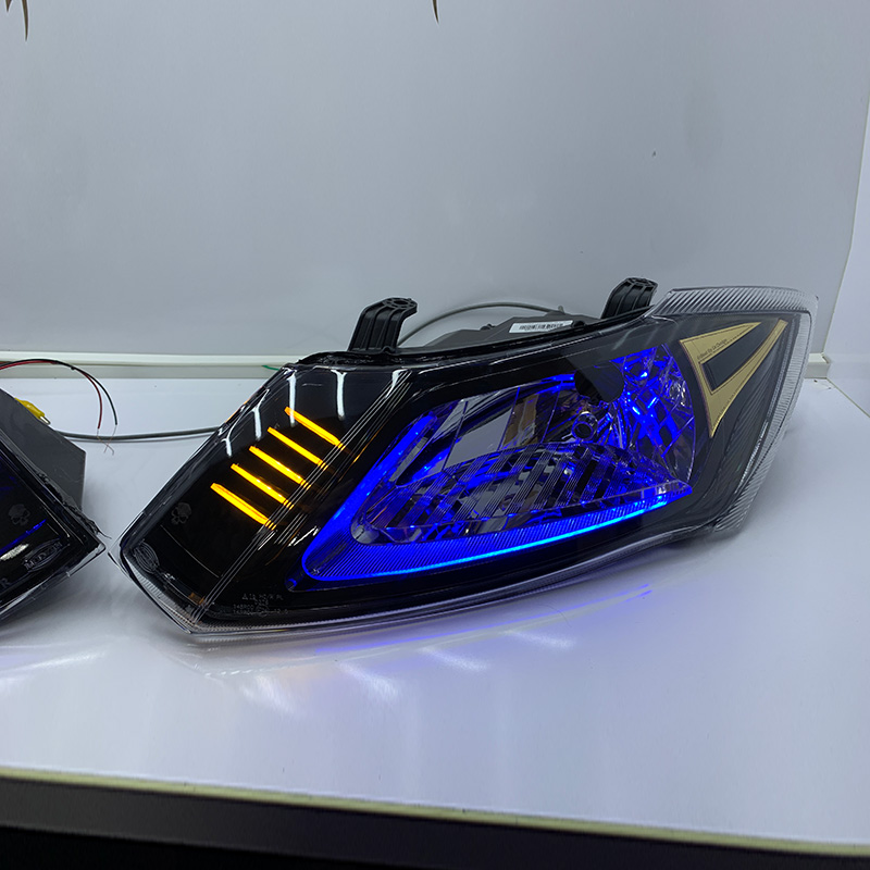 چراغ جلو اسپرت ساینا و کوییک مدل 3D NX دوحالته برند مدرن | بسته 2 عددی