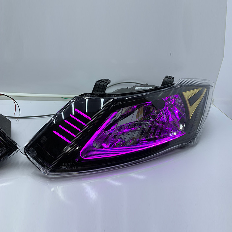 چراغ جلو اسپرت ساینا و کوییک مدل 3D NX دوحالته برند مدرن | بسته 2 عددی