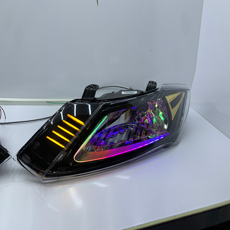 چراغ جلو اسپرت ساینا و کوییک مدل 3D NX دوحالته برند مدرن | بسته 2 عددی