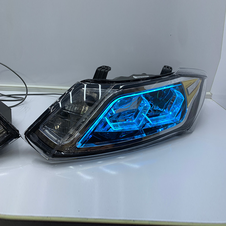 چراغ جلو اسپرت ساینا و کوییک مدل 3D Hexa برند مدرن | بسته 2 عددی