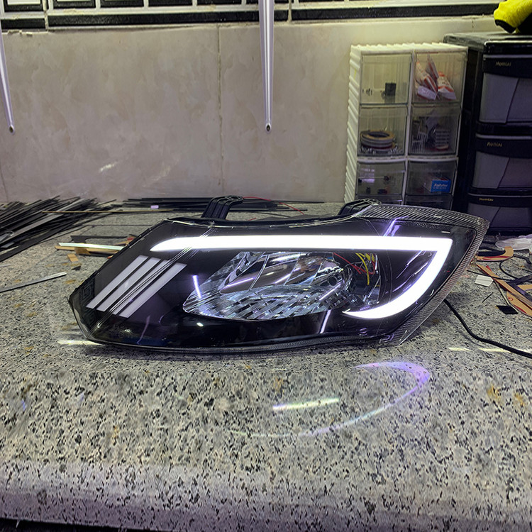 چراغ جلو اسپرت ساینا و کوییک مدل Mustang برند مدرن | بسته 2 عددی