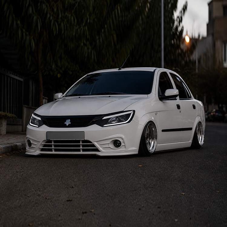 چراغ جلو اسپرت ساینا و کوییک مدل Dodge برند مدرن | بسته 2 عددی