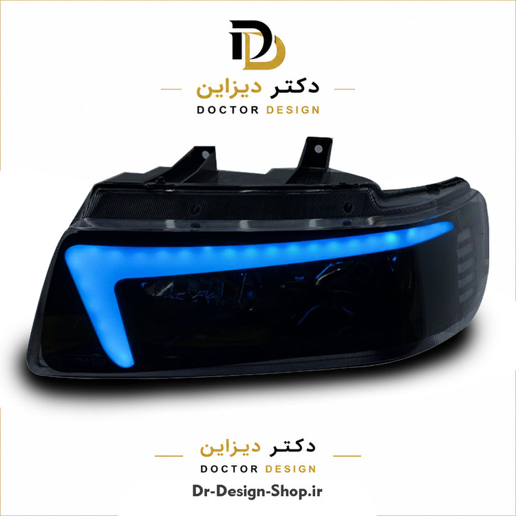 چراغ جلو اسپرت سمند مدل Dena-Plus برند مدرن | بسته 2 عددی