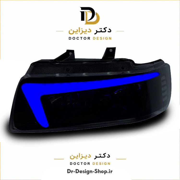 چراغ جلو اسپرت سمند مدل Dena-Plus برند مدرن | بسته 2 عددی