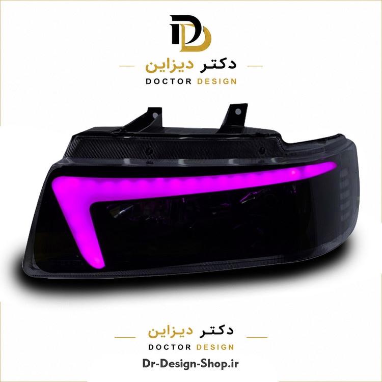 چراغ جلو اسپرت سمند مدل Dena-Plus برند مدرن | بسته 2 عددی