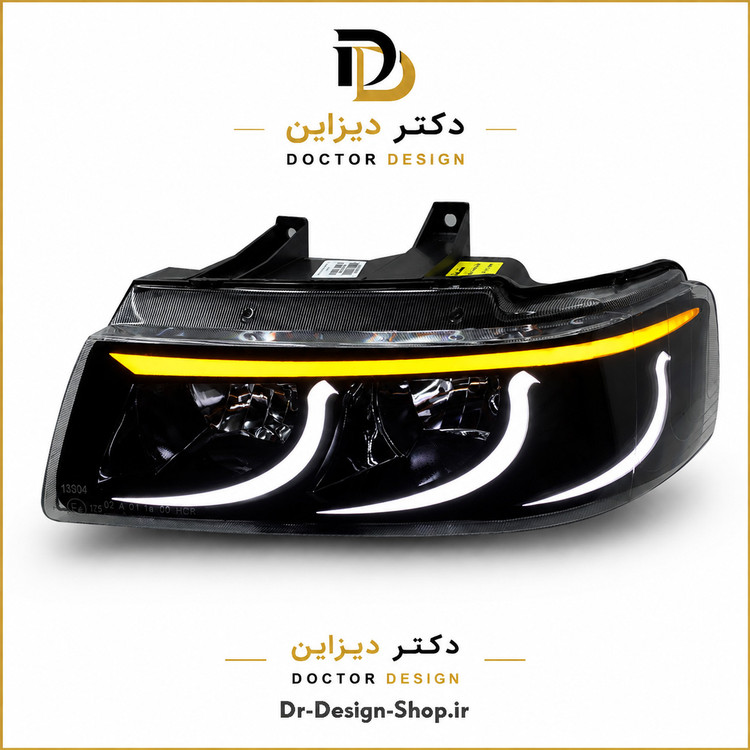 چراغ جلو اسپرت سمند مدل Crab برند مدرن | بسته 2 عددی